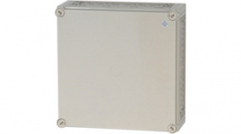 CI44E-125-RAL7032, Insulated enclosure 375 x 375 x 150 mm pebble grey RAL 7032 Polycarbonate IP 65, Eaton