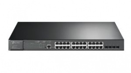 TL-SG3428MP, Ethernet Switch, RJ45 Ports 24, 1Gbps, Layer 2 Managed, TP-Link