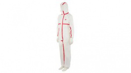 4565XL, Protective overall Size XL red on white, 3M