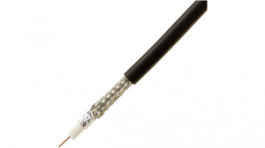 1505A.00152, Coaxial cable1 x0.81 mm Bare copper stranded wire black, Belden