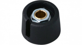 A3023069, Control knob with recess black 23 mm, OKW