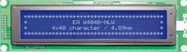 EA W404B-NLW, ЖК-точечная матрица 4.89 mm 4 x 40, Electronic Assembly