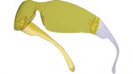 BRAV2JA, Protective Goggles Yellow EN 166/170 UV400, Delta Plus