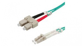 21.15.8711, Fibre Optic Cable 50/125 um OM3 Duplex LC - SC 1m, Roline