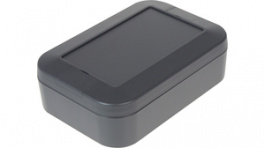 WP8-10-4C, Low Profile Case 100x75x35mm Charcoal Grey ABS IP67, Takachi