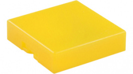 AT4073E, Cap, Square, yellow, 12.0 x 12.0 x 3.0 mm, NKK Switches (NIKKAI, Nihon)