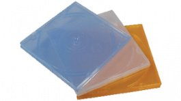 MX-TJC5201T-10, Slimline CD case 10Stk.,coloured, Maxxtro