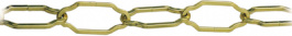 120713217, Decorative chain cathedral, brass 2.8 mm, Campbell