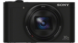 DSC-WX500B, Cyber-shot DSC-WX500, Black, 25 mm - 500 mm, 18 MegaPixel, Sony
