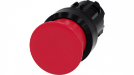 3SU1000-1AD20-0AA0, SIRIUS ACT Mushroom Push-Button front element Plastic, red, Siemens