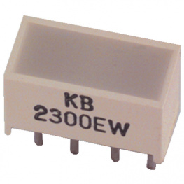 KB-2500SGW, Светодиодные секции зеленый 5 x 10 mm, Kingbright