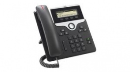 CP-7811-3PCC-K9=, IP Telephone with Multiplatform Phone Firmware, 2x RJ45/RJ9, Black, Cisco Systems