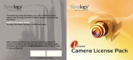 CAMERA PACK, Licence for 1 additional IP camera, Synology