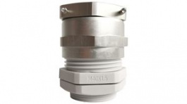 RND 465-00831, Cable Gland with Clamp, M40 x 1.5, Polyamide, Grey, IP68, RND Components