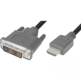 MMK 630-300SB, Кабель HDMI - DVI, m - m 3 m, Goobay