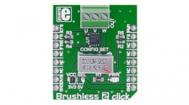 MIKROE-2754, Brushless 2 Click BLDC Motor Controller Module 5V, MikroElektronika