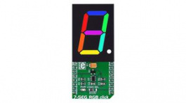 MIKROE-2734, 7-SEG RGB Click Display Module 5V, MikroElektronika