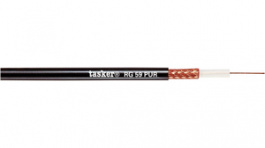 RG59 PUR [100 м], Coaxial Cable   1 x75 Ohm black, Tasker