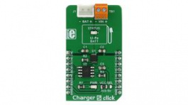 MIKROE-2848, Charger 5 Click Lithium Battery Charger Module 6.5V, MikroElektronika