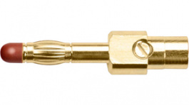 SFK 30 S Au /-U1, Laboratory plug pin diam. 4 mm -, Schutzinger