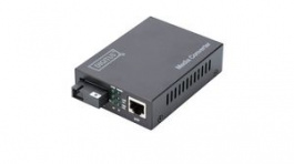DN-82123, Media Converter, Ethernet - Fibre Single-Mode, Fibre Ports 1SC, DIGITUS