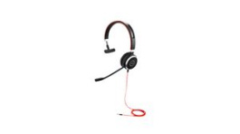 14401-09, Replacement Headset, Evolve 40, Mono, On-Ear, 20kHz, Stereo Jack Plug 3.5 mm, Bl, Jabra