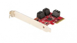 6P6G-PCIE-SATA-CARD, 6 Port SATA Expansion Card, PCI-E x4, SATA III, StarTech
