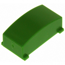 1630002, Колпачок зеленый 12.3 x 6.3 mm 12.3 x 6.3 x 4.8 mm, MEC