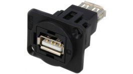 CP30208N, USB Adapter in XLR Housing 2 x USB 2.0 A, Cliff