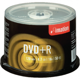 21750, DVD+R 4.7 GB 50 штук на шпинделе, Imation