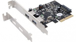 EX-12001-2, Interface Card USB 3.1 Gen 2 PCI-E x4, Exsys