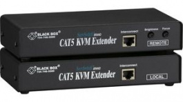 ACU1001A, CAT5 KVM Extender Single Access Kit, Black Box