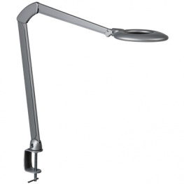 OVE025032, Настольная лампа с зажимом Евро - серый, Glamox Luxo