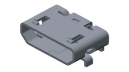 105017-1001, USB Connector, Micro USB-B 2.0 Socket, Right Angle, 5 Poles, Molex