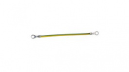 NSYEL2510D6 [10 шт], Earthing Strap PVC 10mm? Tinned Copper 250mm, SCHNEIDER ELECTRIC