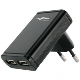 1201-0001, Зарядное устройство, Dual USB, Ansmann