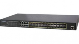 GS-5220-16S8CR, Network Switch, 8x 10/100/1000 Managed, Planet