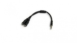 MUYHSMFF, Audio Cable 3.5 mm Jack Plug - 2x 3.5 mm Jack Socket 200mm, StarTech