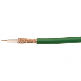 RG59B/U GREEN, Коаксиальный кабель 1x0.58 mm зеленый, CEAM