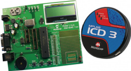 DV164036, Оценочный комплект MPLAB ICD3 с PICDEM 2+, Microchip