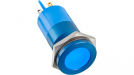Q22F1AB5XXB220E, LED Indicator blue 220 VAC, APEM