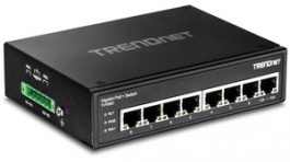TI-PG80, Managed switch 8 PoE DIN-Rail, Trendnet