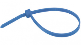 TY 175-50-6-100, Cable Tie 186 x 4.6mm, Polyamide 6.6, 220N, Blue, Thomas & Betts