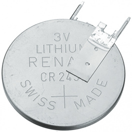 CR1632FV, Кнопочная батарея Литий 3 V 125 mAh, Renata