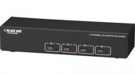 AC1032A-4A, DVI Switch Audio & Serial Contro, Black Box