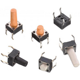 430156043726, Tactile Switch, 50 mA, 12 VDC, WURTH Elektronik