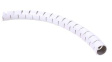 33.711 Spiral Wrap Tubing, 15 ... 15mm, PVC, White