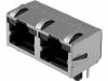 RJHSE538002, Гнездо; RJ45; Кат:5; экранированный, двойной; Конфиг.выводов:8p8c, Amphenol