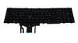 KB-W301T Replacement Keyboard, DE (QWERTZ), 103 Keys, Backlit, Dual Pont, Latitude 5500/PWS 3541