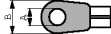 130094 Ring cable lug blue 5.2 mm